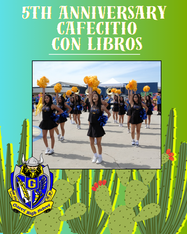 Garey High Kicks Off Cafecito Con Libros! - image for web