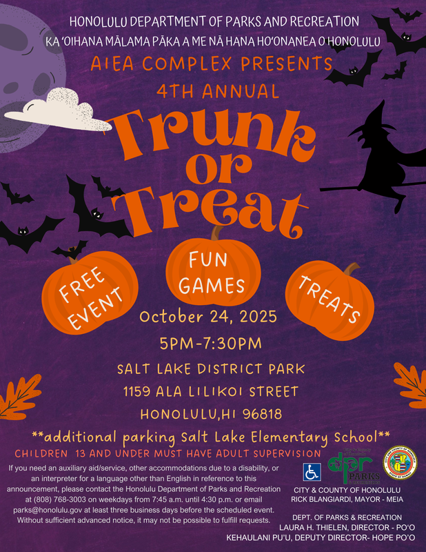 Trunk or Treat