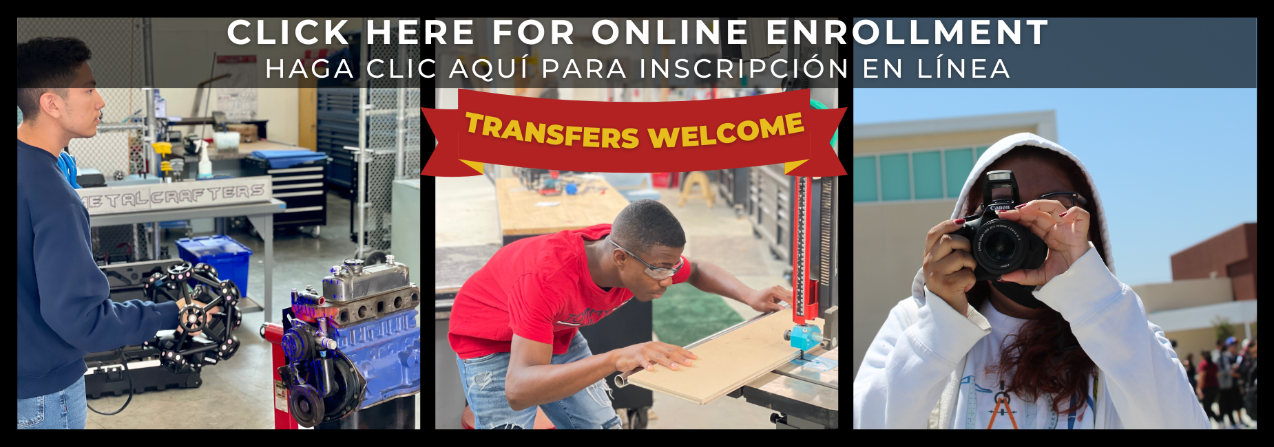 Click here for online enrollment