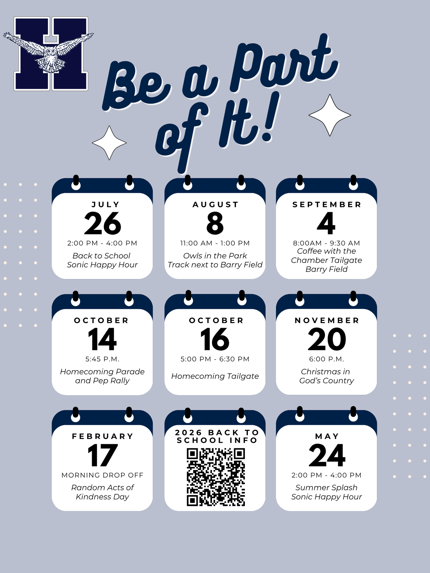 Events Flyer