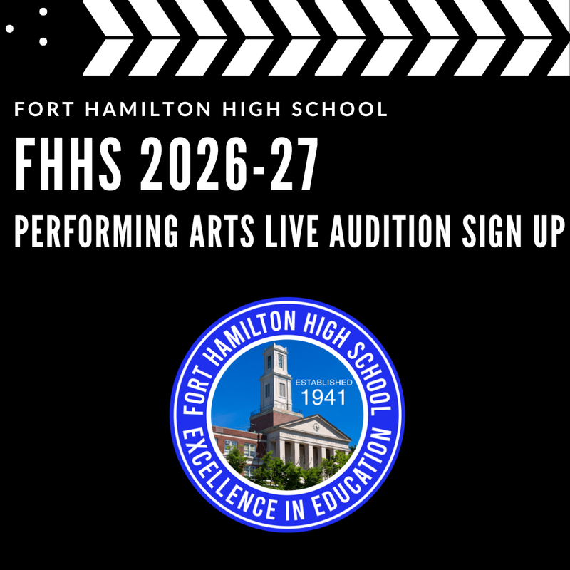 2026-27 PERFORMING ARTS LIVE AUDITION SIGN UP Featured Photo
