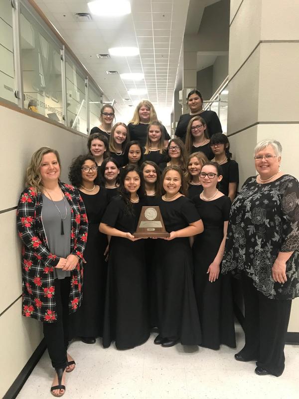 GJHS GIRLS CHOIR UIL SWEEPSTAKES WINNERS! Featured Photo