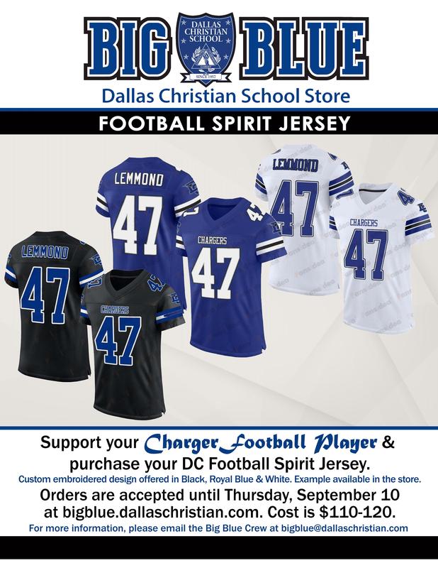 Custom Football Jersey - Order Deadline is Thursday, September 10 Featured Photo