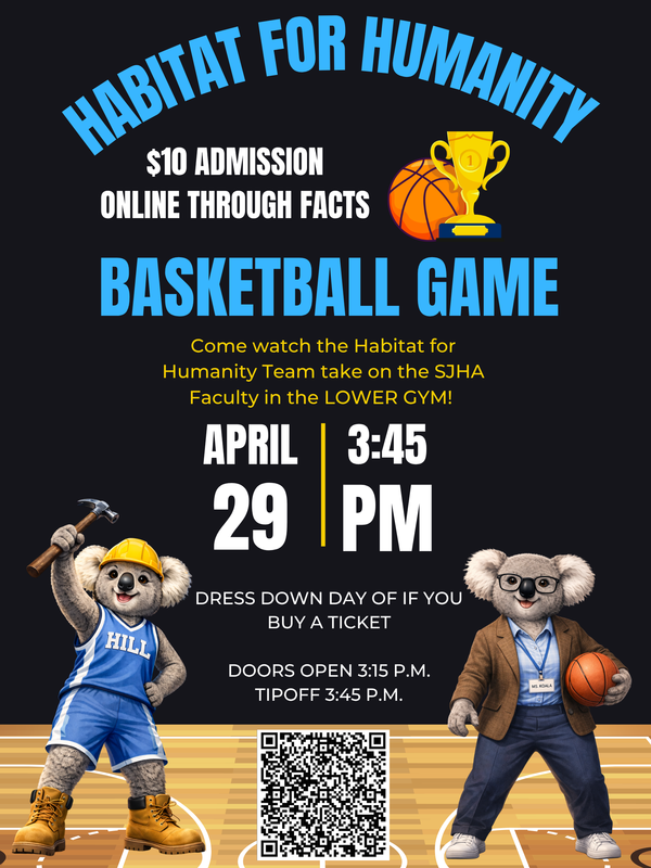 SJHA Habitat for Humanity Basketball Game Featured Photo