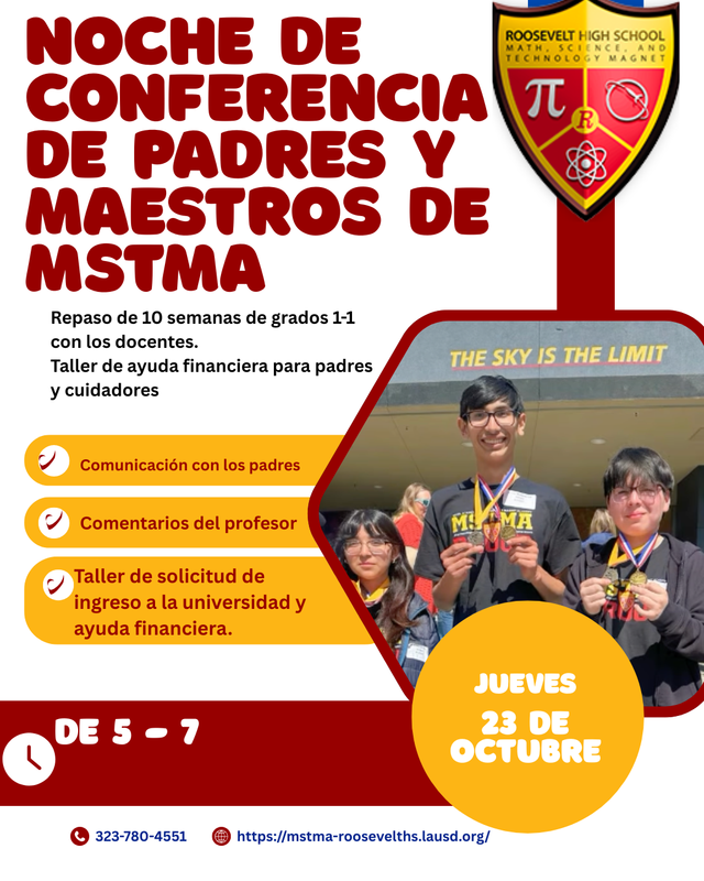 Noche de conferencias de padres