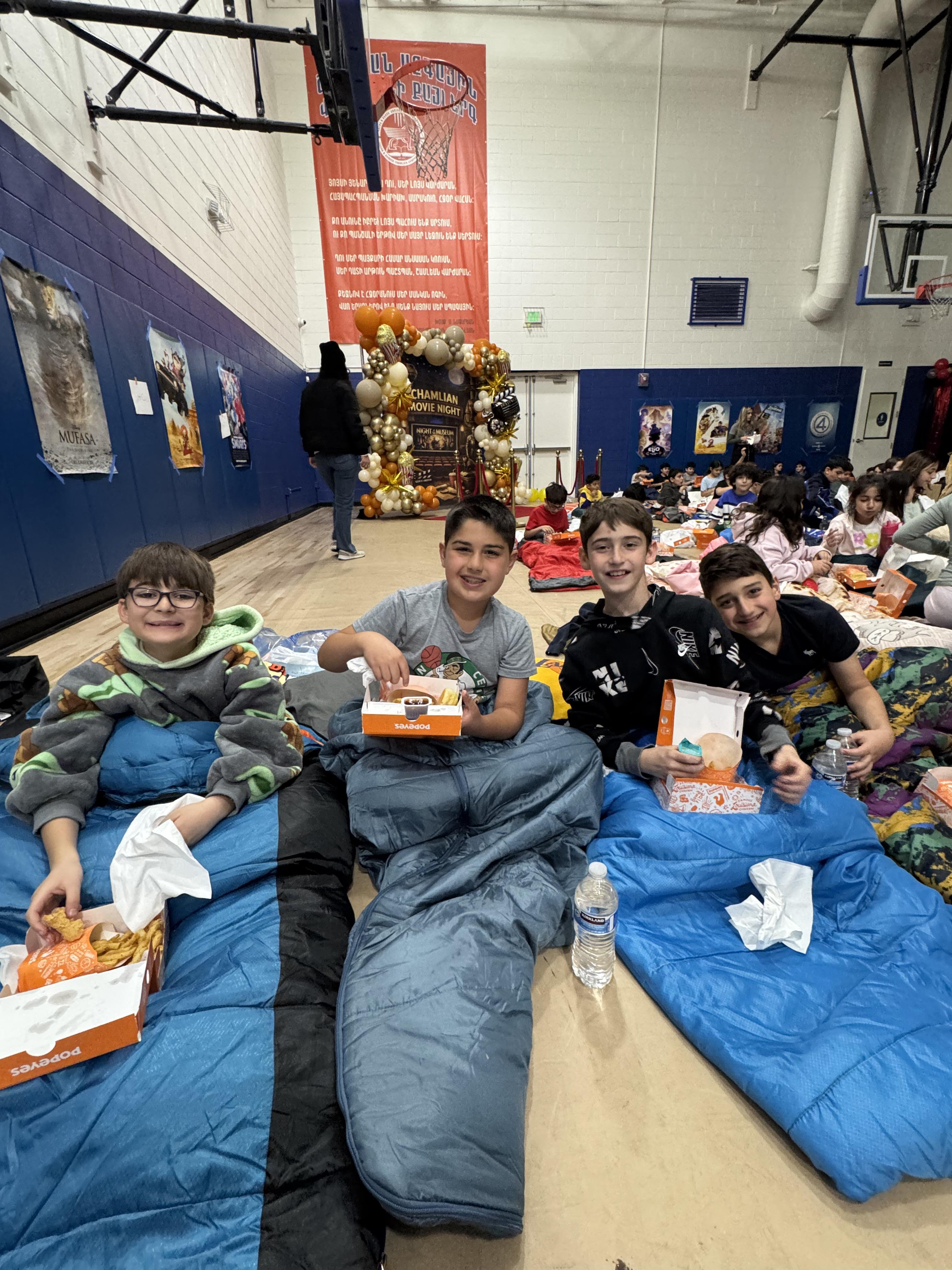 Community Nights at Chamlian: PSC Movie Nights Bring Students Together Featured Photo