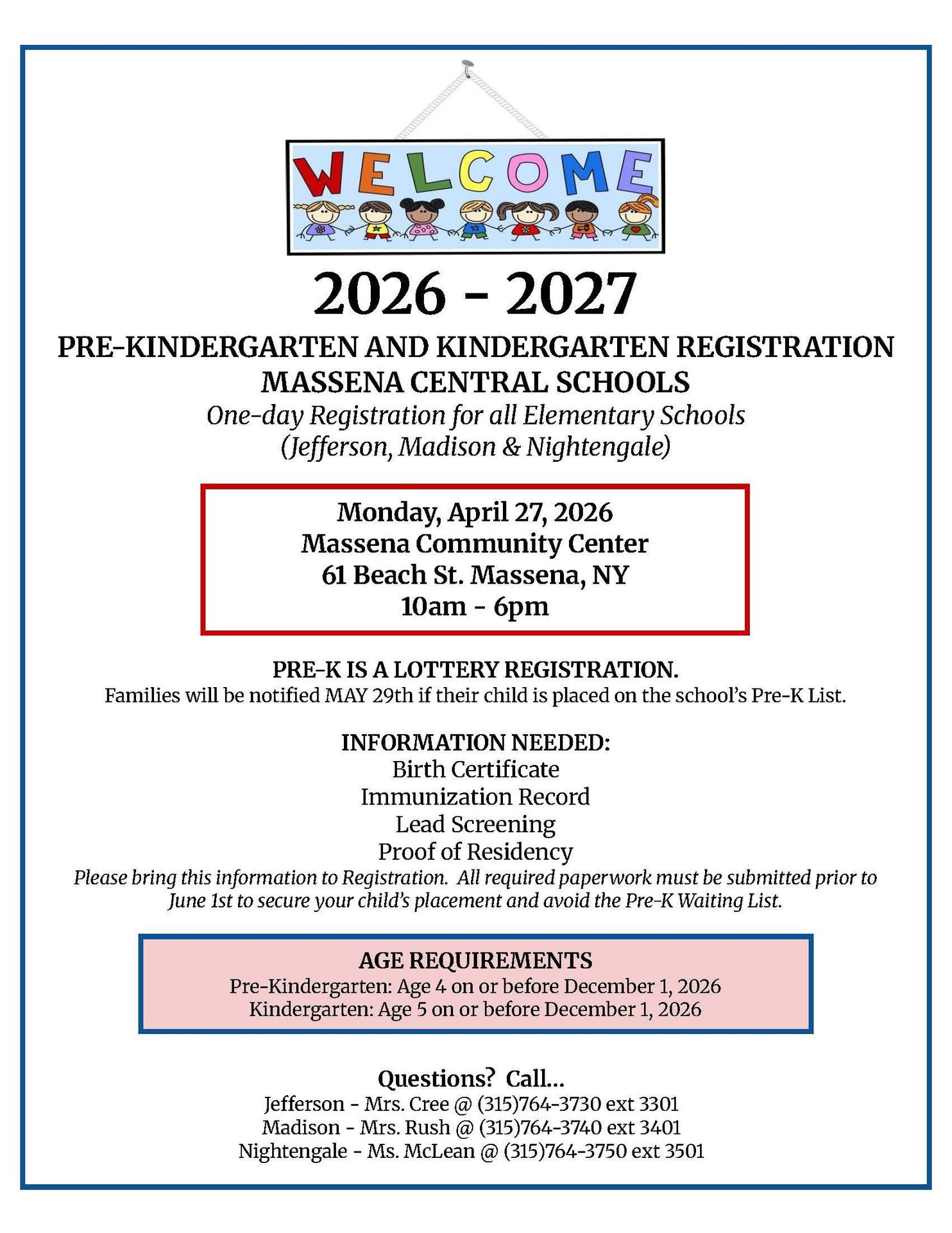 Registration flyer