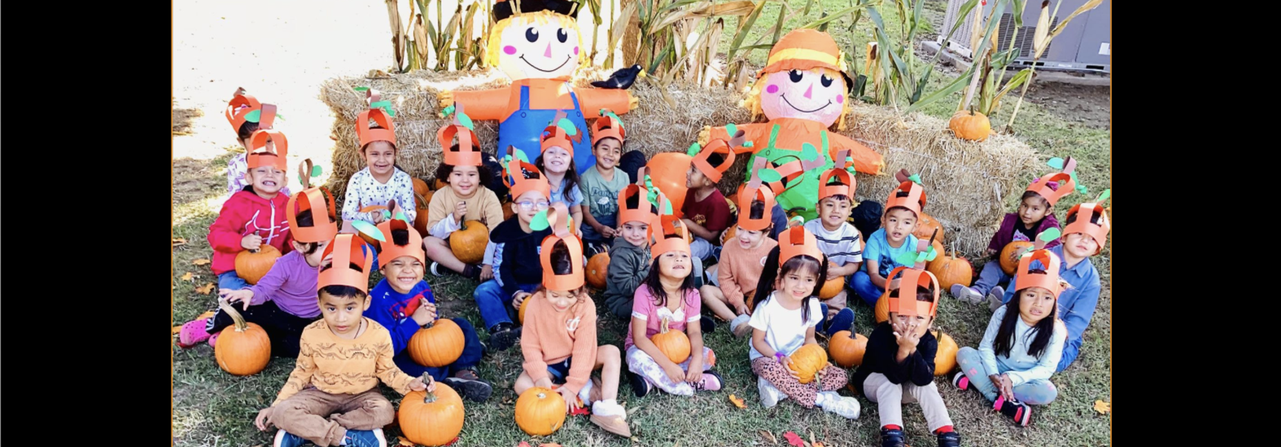 Pumpkin patch students