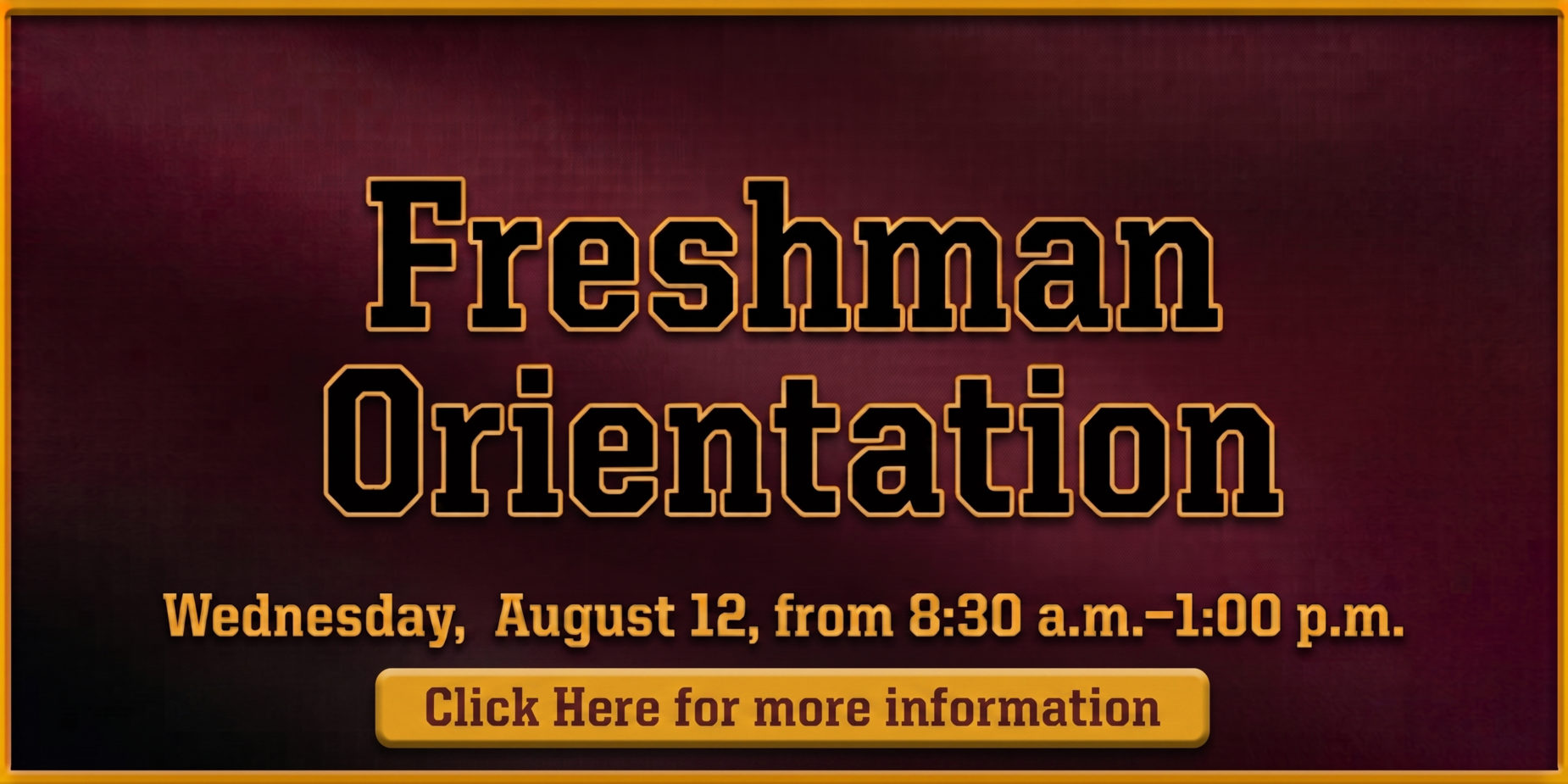 Freshman Orientation
