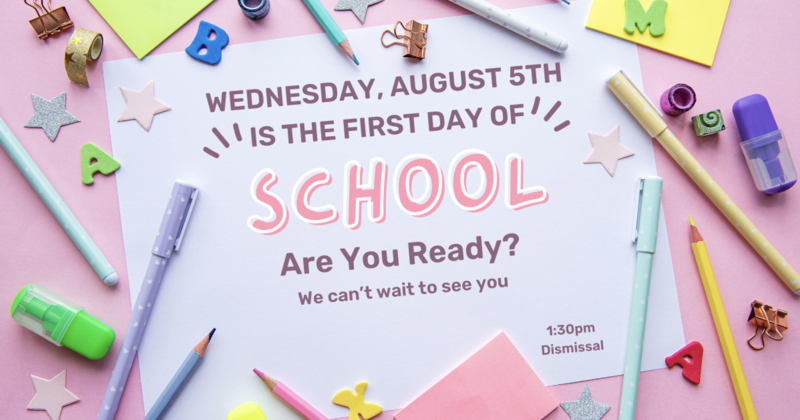 first day of school