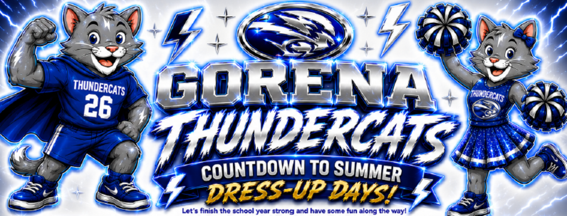 Gorena Thundercats countdown to summer begins next week, May 26th.