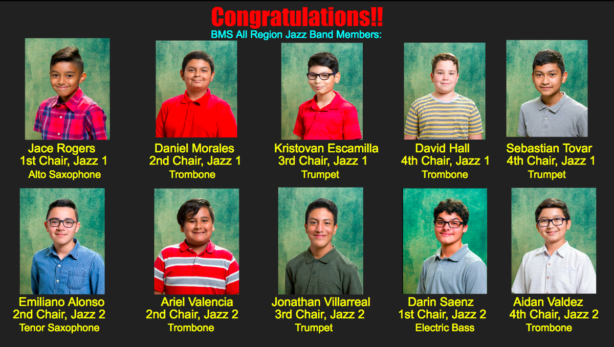 Band Fine Arts Department Edinburg Consolidated Independent School