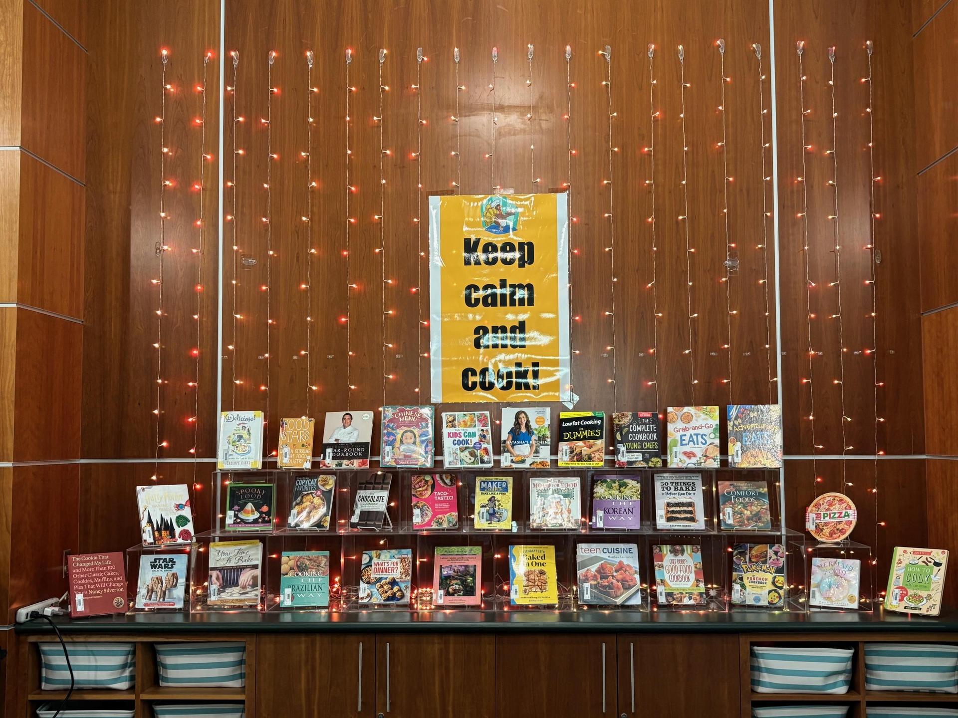 Keep Calm and Cook Display