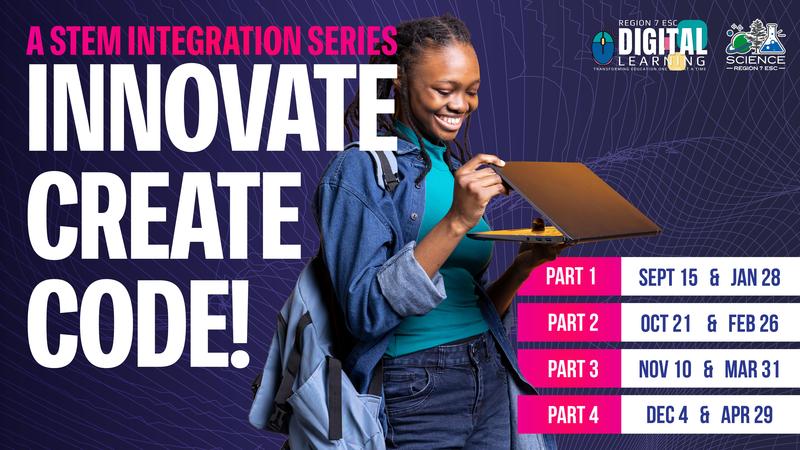 STEM Integration Series workshop graphic
