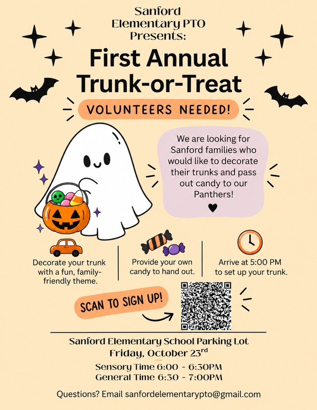 Sanford Trunk or Treat! Thumbnail Image