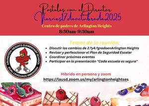 Pasteles con la Directora
