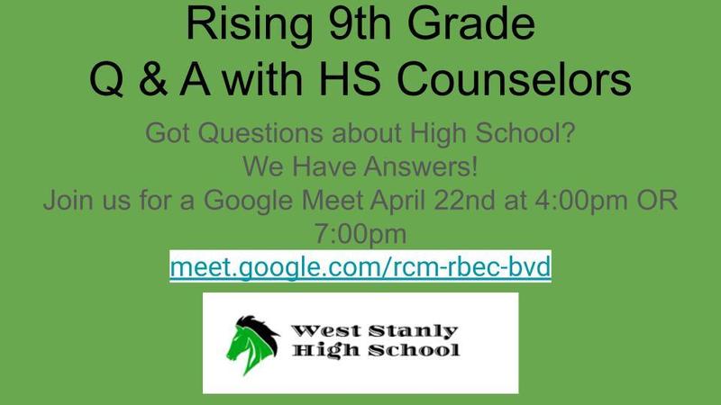 Rising 9th Grade Q & A Session Featured Photo