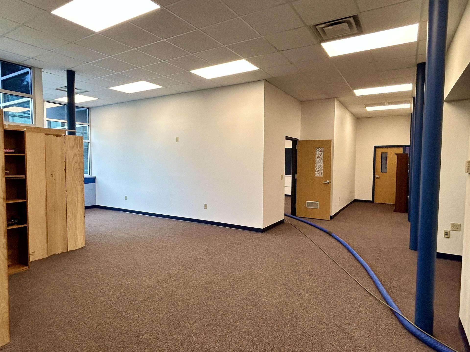 media center classroom finishing touches