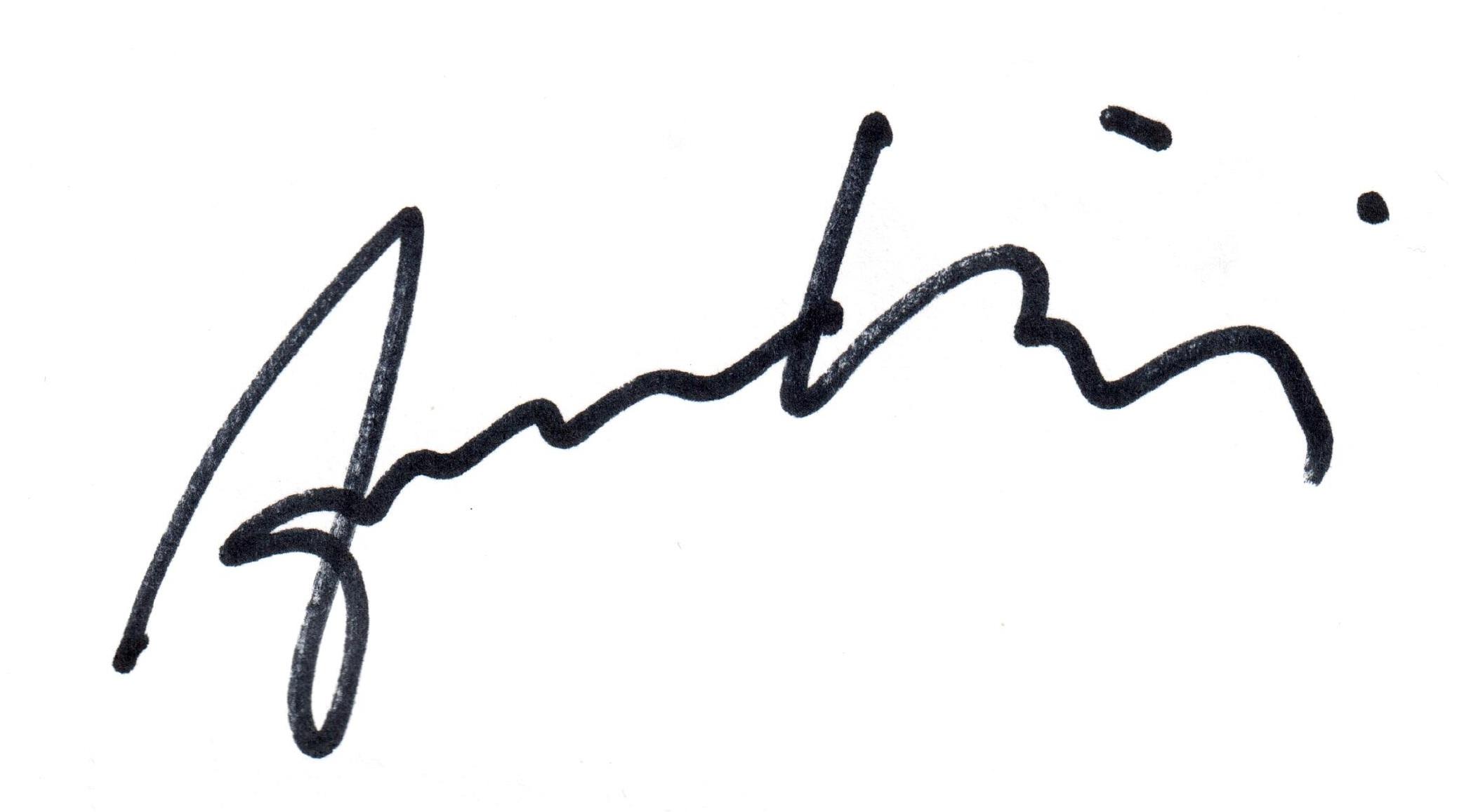 Domingo Signature