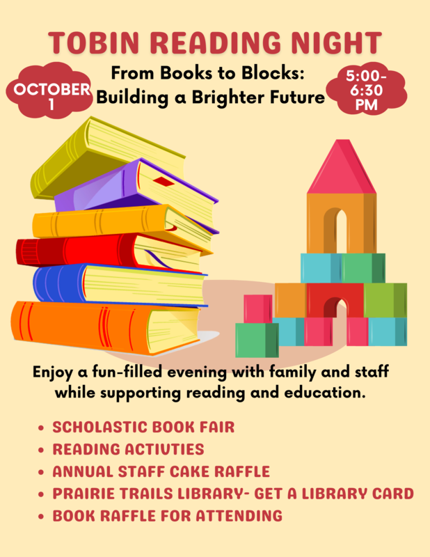 Family Reading Night 5-6:30pm