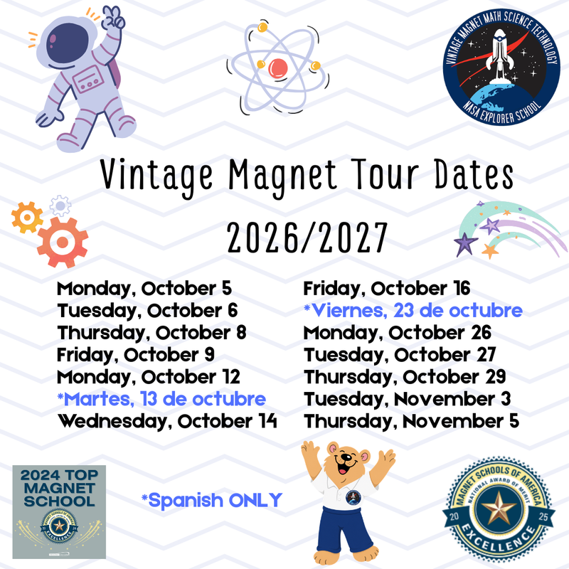 Magnet tours 2026-27
