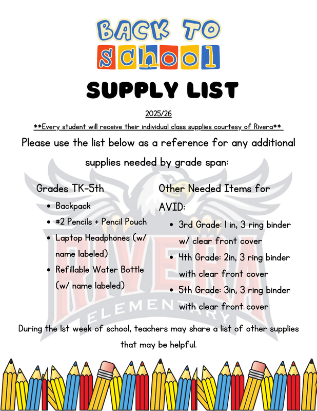 Supply List