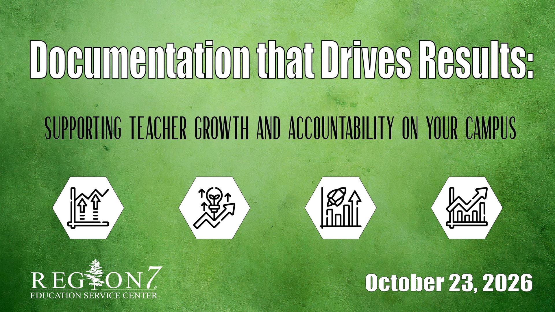 Documentation that Drives Results workshop graphic for October 23, 2026