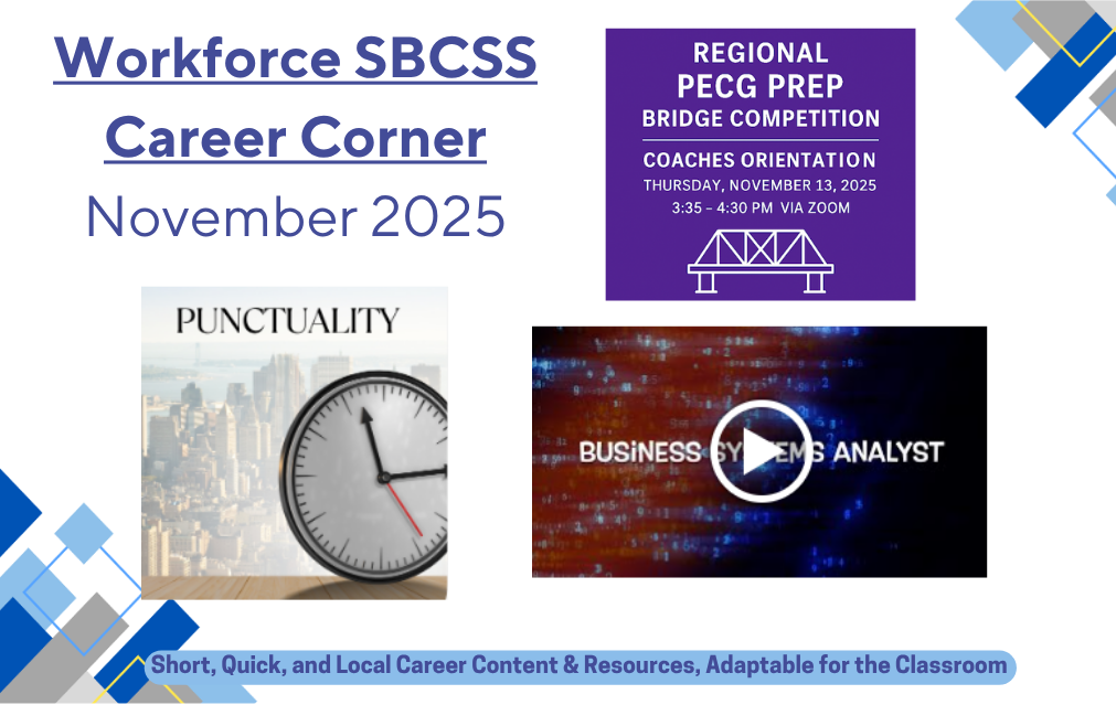 November 2025 Career Corner