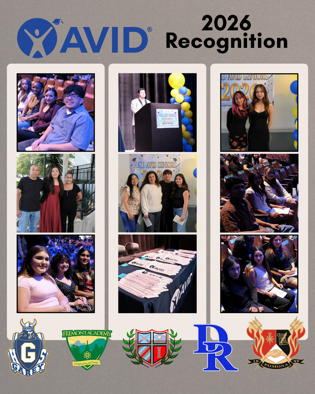 AVID poster collage