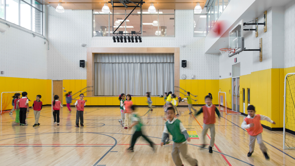 Helen M. Marshall School Gym