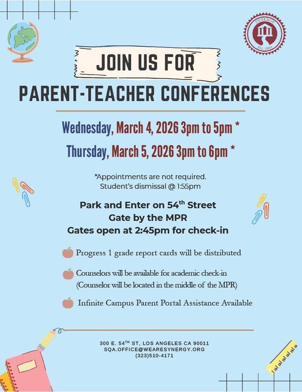 Join Us For Parent-Teacher Conferences/Acompañenos Para Conferencia De Padres Y Maestros Featured Photo