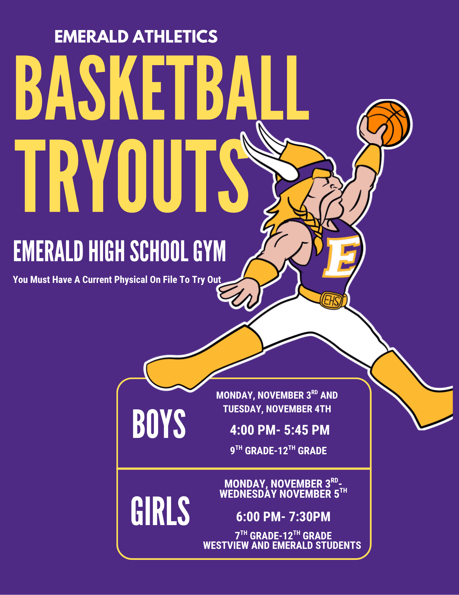 Basketball Tryouts Image