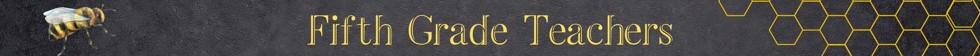 Website header for fifth grade teachers