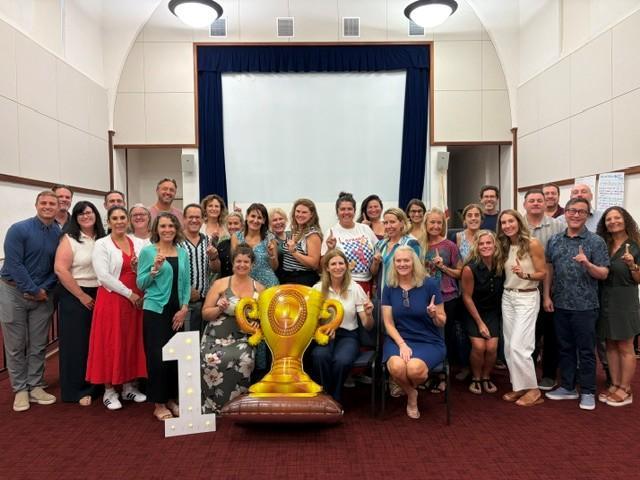 National Principals Month PVPUSD team photo