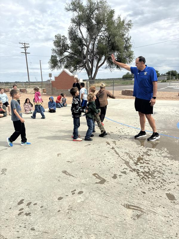 Throwing water balloons is fun.
