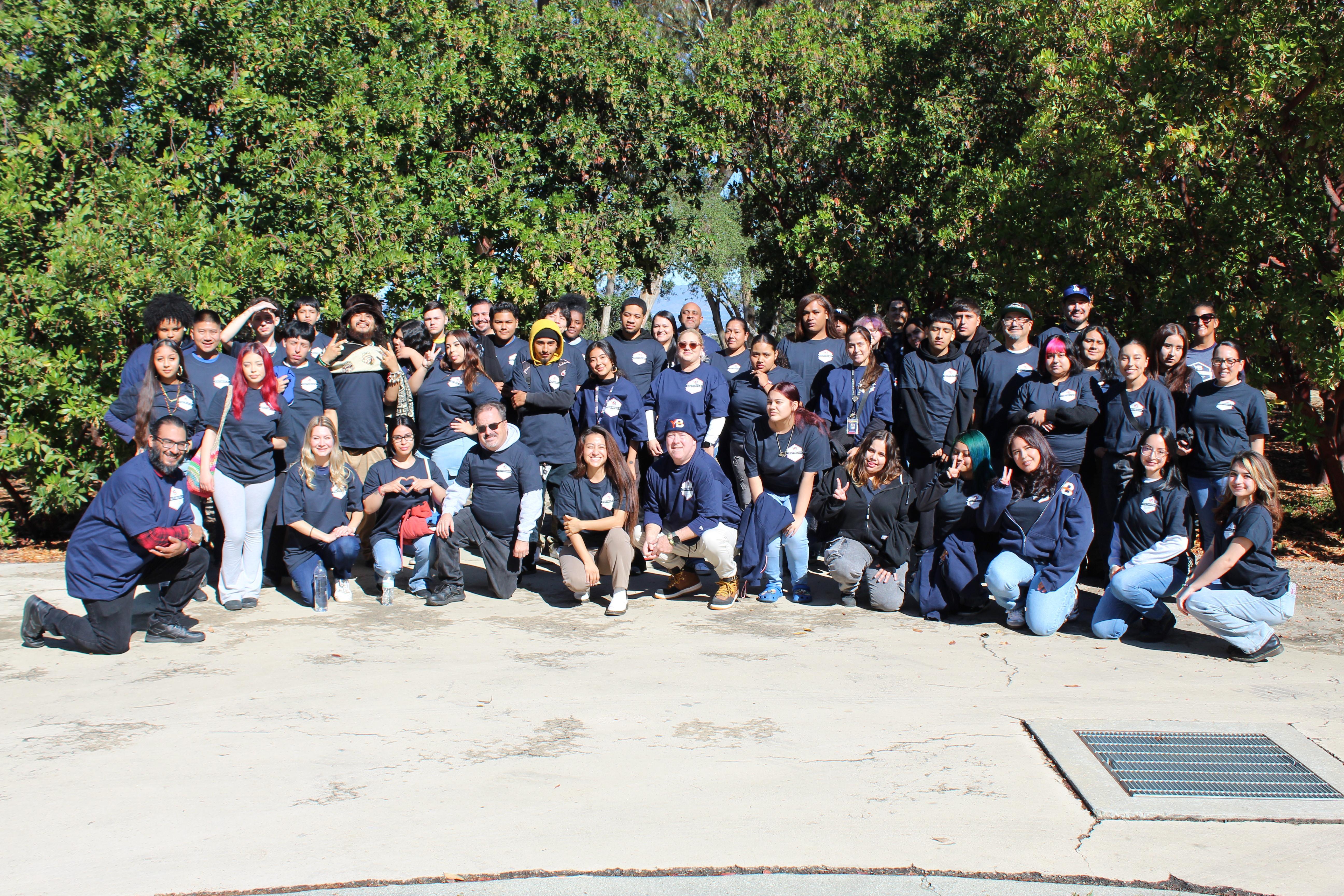 YPC members pose for a group photo