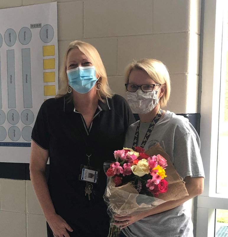 L-R: Dr. Forcina and Mrs. Weese