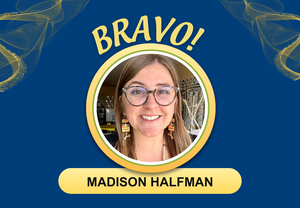 Bravo Award winner Madison Halfman