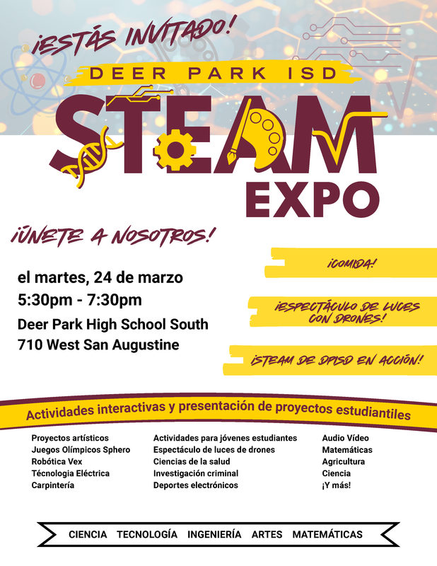 STEAM Expo flyer SPAN