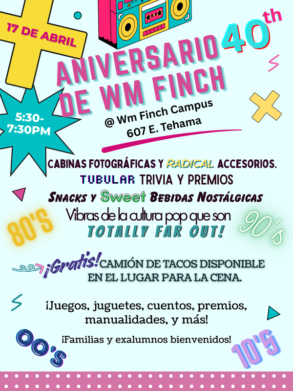 40th Aniversario de Wm Finch