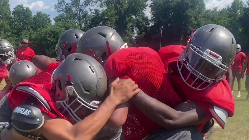 Northeast High School Football Practice