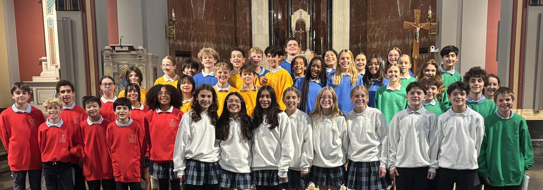 7th grade Living Rosary