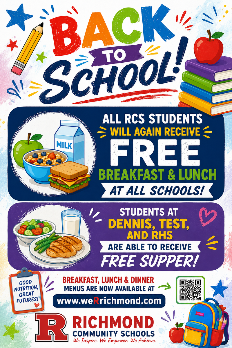 Free meals for all RCS students