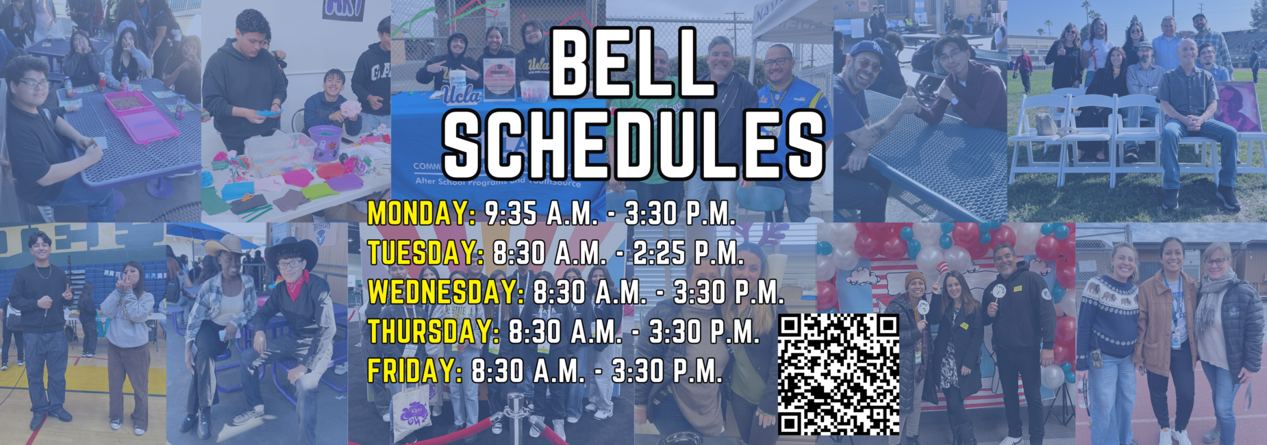 bell schedules