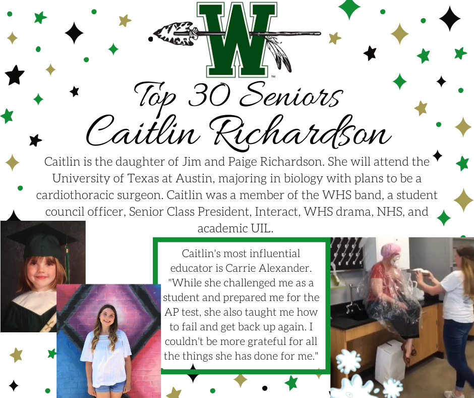 graphic of caitlin richardson