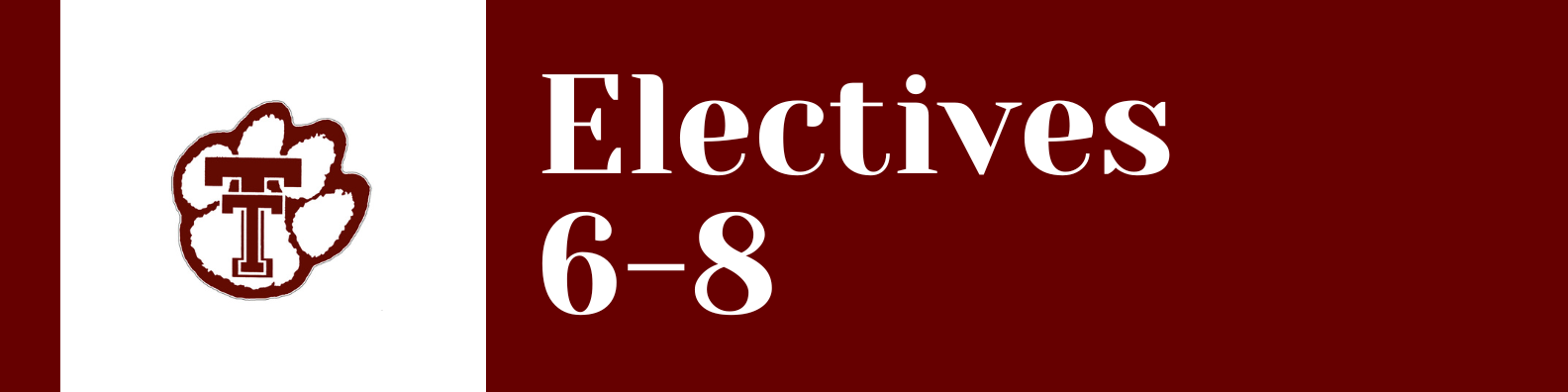 electives banner