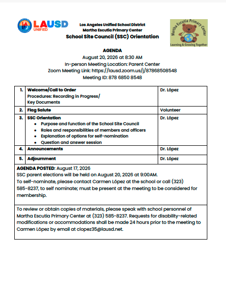 SSC Flyer