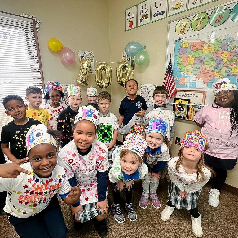 Students 100th Day
