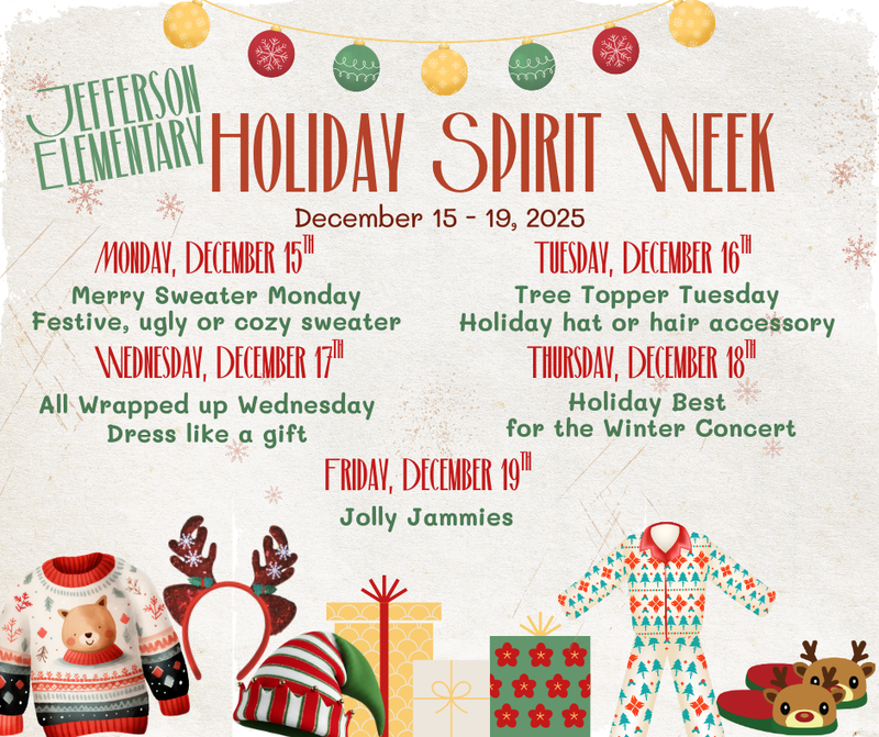 Holiday dress up days