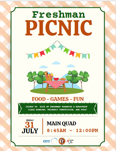 Freshman Picnic is this Friday! Featured Photo
